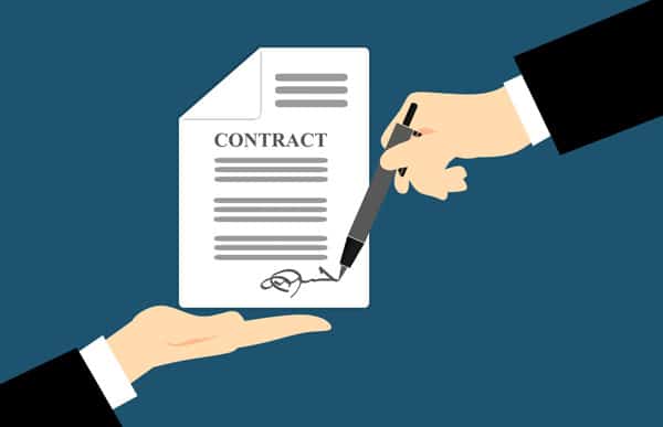 Corporate law contract for business